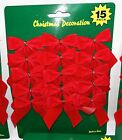 Mini Satin Ribbon Appliques Christmas Bows Gift Sewing Craft Supplies 120 Pcs