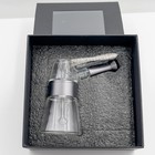 Dry Herb Burning Glass Pipe Aluminum Alloy Tobacco Hookah Shisha Smoking   gun   