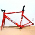 Cinelli Vigorelli Shark Frameset Aero Track Pista M 54 Red Alert