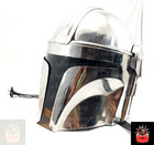 The Mandalorian Helmet 18ga Mild Steel Star Wars Replica Boba Fett Helmet New