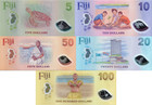 Fiji 5 10 20 50 100 Dollars 2026 P New Design Polymer Unc Set 5 P Aa Match S n