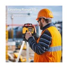 Self-leveling Rotary Laser Level Kit  Class Ii     5 Mw Red Laser  2000 Ft R