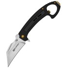 7 5  Reverse Tanto Tactical Black Spring Assisted Open Folding Pocket Knife Edc