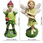 Outdoor Miniature Fairies Accessories - Small Figurines And Ornaments For Gar   