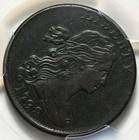 1798 Draped Bust Large Cent - 2nd Hair Style  S-166  pcgs Xf-detail 