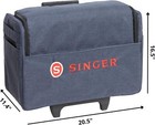 Singer Universal Sewing Machine Carrying Case With Wheels  20 5    Durable     