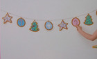 Creatology Christmas Cookie Garland Kit Age 4  Nib