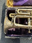 Antique Early 1900s C g  Conn s Conn-queror Cornet Sold For Parts Or Repair