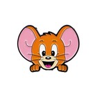 Tom And Jerry Enamel Pin Set Cartoon Cat Mouse Head Lapel Pins Gift - Us Seller