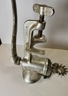 Vintage Universal No  1 Hand Crank Meat Grinder 3 Blades
