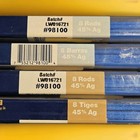 4 Packs 32  Rods Lucas Milhaupt 45  Silver Flux-coated Silvaloy 452