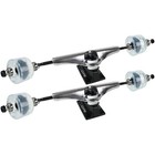 Longboard Package Core 6 0 Silver Trucks 76mm Clear Wheels