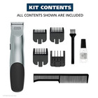 Wahl Clipper Groomsman Trimmer For Men Beard Mustache Stubble Battery Operated