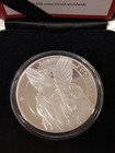 2022 St  Helena Queen s Virtues Justice Proof 1 Oz  Silver Coin W coa Lot  872