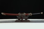 Propitious Brass Kylin Saber Clay Tempered Damascus Steel Kungfu Sharp Dao Sword