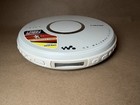 Sony D-fj041 Walkman Portable G-protection Cd Player Am fm Tuner White Tested