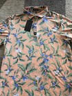 Men   s Bad Birdie Core Golf Polo Flora Fiesta Sz Xl Nwt