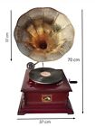 Antique Gramophone  Fully Functional Working Phonograph  Win-up Record Player