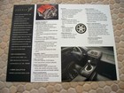 Lotus Esprit V8 Single Sheet Sales Brochure 2002-2004 Usa Edition Rare