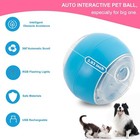 Interactive Dog Toy Ball - Auto Rolling With Remote Control  Treat Dispensenser