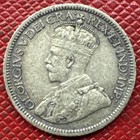 Canada 1936 Silver 10 Cents  George V  Km  23a