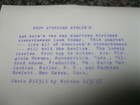 Vintage Original 1947 American Airlines 4 Beautiful Stewardess s On The Stairs