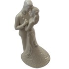Wedding Cake Topper Bride   Groom Roman    love Is Patient       8 75    Tall Porcelain