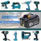 2pack 18v 8 0ah Battery   Dual Charger For Makita 6 0ah Lxt Lithium-ion Bl1890b