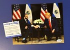 Nayib Bukele El Salvador President Autographed Signed Trump 8x10 Photo Acoa
