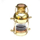 Brass Nautical Decor Antique Vintage 12 Inch Brass Kerosene Oil Lamp