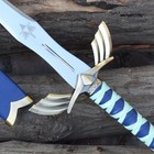 Handmade Legend Of Zelda Master Sword - Stainless Steel Replica  Scabbard 