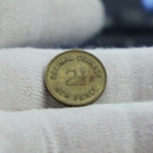Vintage Bell Fruit 2 1 2 P Pence Metal Token - United Kingdom Game Token