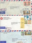 Thailand 1950-70s Collection Of 8 Covers Including Two Cards
