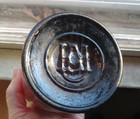 1890s Reddish Amber Hua  h underberg Albrecht  Lady s Leg Bitters Bottle