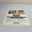 Blondie  Debbie Harry  Bee Gees  Ampex Premium Tapes - 1980 Vintage Mag Print Ad