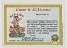 1985 Topps Garbage Pail Kids Series 1 Glossy Busted Bob  two Star Back   6b 5c2