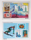 Bolivia 1980 Olympics  Superb Mnh    Sheet Collection  Bearm Torch soccer horse