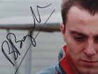 Signed Autographed 8 X 10 Photo Indy 500 Race Car Driver Bertrand Baguette Cu
