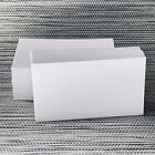 100 Pcs Blank White Business Cards 2x3 5 In Thick Cardstock 100  270gsm