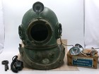 Toa Diving Divers Helmet Japanese Scuba Mask Brass Antique Vintage R2904