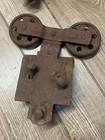 Antique Pair Of Barn Door Track Rollers Architectural Salvage - As-is