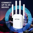 New 2024 Wifi Extender Wireless Router Signal Booster  8200 Sq Ft - Easy Setup