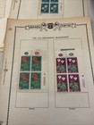Israel- -1959- -lot Of 50-stamps On Singles blocks  On Album Pages-mh mnh  i08