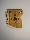 4-inch Plastic Starburst Clock Dial  Gold Hot Stamped  Dial Only