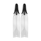 C4 Carbon Ghost Up Fins Clear
