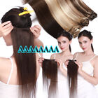 100  Natural Remy Clip In Hair Extensions 8 Full Head Real Human Hair Us Seller