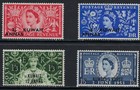 Kuwait 1953-1958 Qeii Collection Complete All Values Vf   117 Mnh