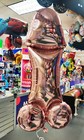 Wedding Bachelorette Party 2 Penis Balloon - Rose Gold - 