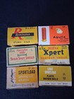 Lot Of 6 Older Shot Shell Boxes Empty Shur Shot Xpert Aguila Sears