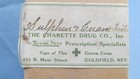 1900 s Goldfield Nevada Charette Drug Co  Rexall Store Prescription Pharmacy Box